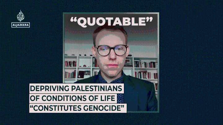 Depriving Palestinians of conditions of life “constitutes genocide”