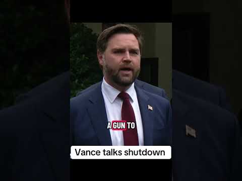 Vance FIERY reply to Dem shutdown deal