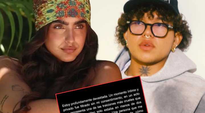 Isabella Ladera CULPA a Beéle tras FILTRACIÓN de video y anuncia acciones legales: "Estoy devastada, cometió abuso de confianza"