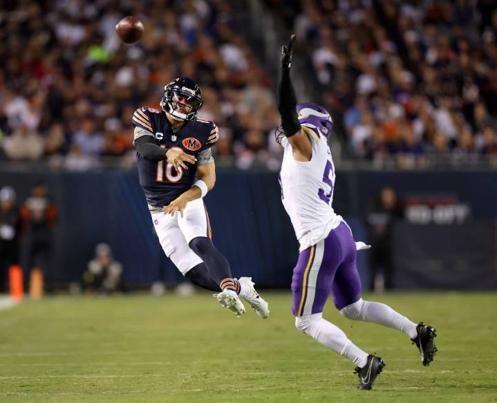 Underwhelming start for Caleb Williams under Ben Johnson. Brad Biggs’ 10 thoughts on Chicago Bears’ Week 1 loss.