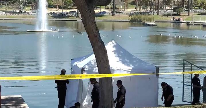 Hallan un cadáver en el lago del parque MacArthur