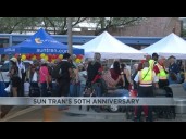 Tucsonans gather to celebrate Sun Tran's 50th anniversary