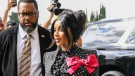 Cardi B throws pen at reporter over 'disrespectful' question after being cleared of assault