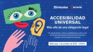 La accesibilidad universal como desafío social, a debate el miércoles en un foro de 20minutos y Acciona