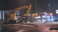 Norfolk Crews Respond to Water Issue on Tidewater Drive