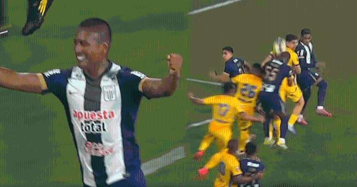 Pedro Aquino anotó de cabeza su primer gol con Alianza Lima y pone el 1