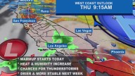 Extreme heat, thunderstorms enter Southern California weather forecast: See the timeline