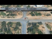 Crash involving Amazon truck injures bicyclist