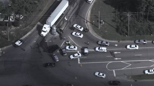 High-speed chase ends in crash involving multiple vehicles in Wake County