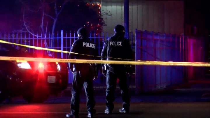 Police presence on First and Walnut in Coulee City, barricaded person