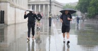 Met Office issues thunderstorm alert for seven UK areas as 'lightning', 'hail' and 'gusty winds' forecast