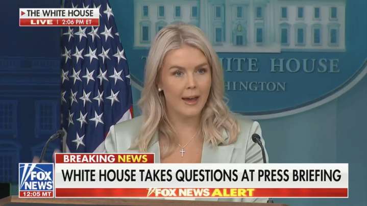 Karoline Leavitt Shoots Down Speaker Johnson Saying Trump Was an FBI Informant