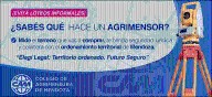 El Colegio de Agrimensura de Mendoza inició su campaña “Elegí Legal: Territorio Ordenado, Futuro Seguro”