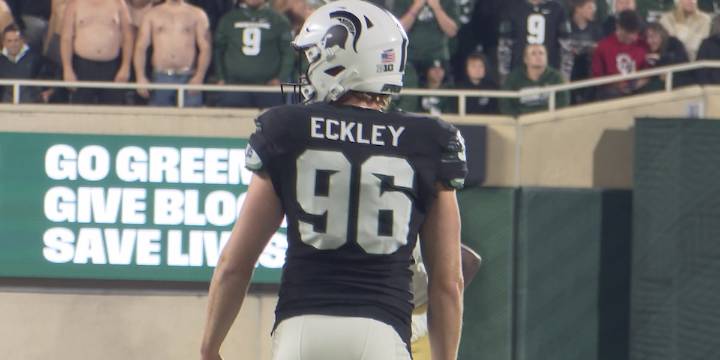 Michigan State punter Ryan Eckley named National Punter of the Week
