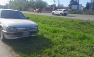 Un ciclista fue atropellado por un auto en la Ruta 2 y fue trasladado de urgencia al hospital
