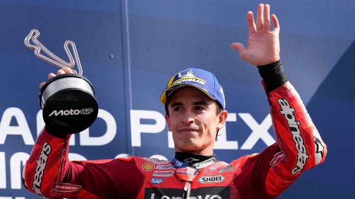 Marc Márquez, ante la primera opción de recuperar la corona de moto GP