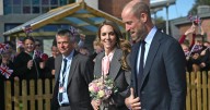 William and Kate visit U.K. town where girls were murdered at Taylor Swift