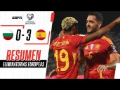 España vs. Bulgaria: (3-0): resultado, resumen y goles del partido por Eliminatorias al Mundial 2026 