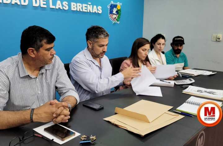 Las Breñas: abrieron los sobres de la adjudicación de obras para pavimentar calle España