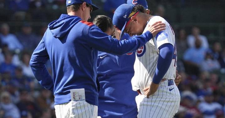 Cubs closer Daniel Palencia strains right shoulder, goes on injured list
