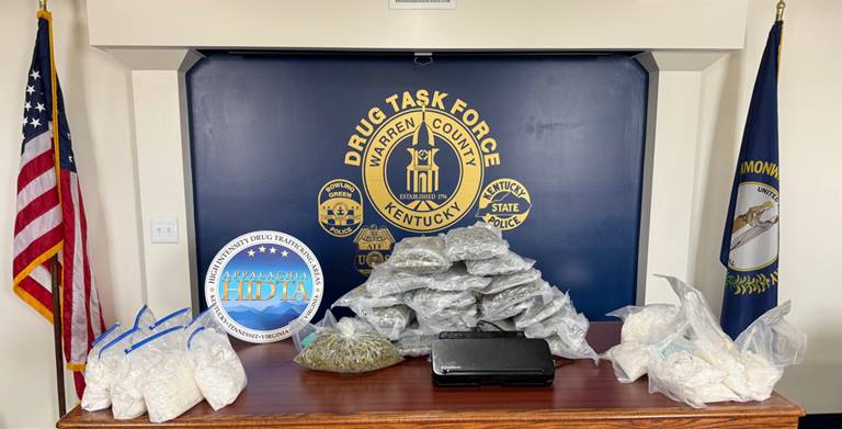Nearly 70 pounds of drugs seized from Bowling Green
