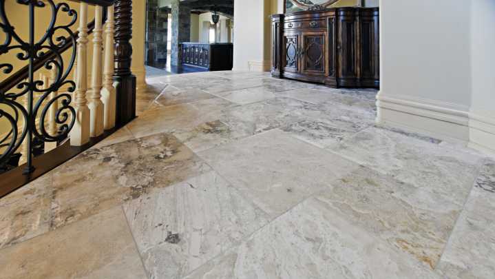 The Gross Secret Hiding In Your Textured Tile (And The Right Tool To Clean It)