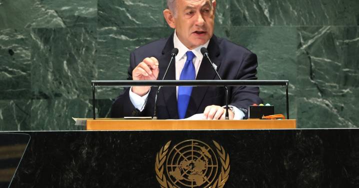 Netanyahu Addresses Hamas, Demands Release of Hostages in U.N. Speech