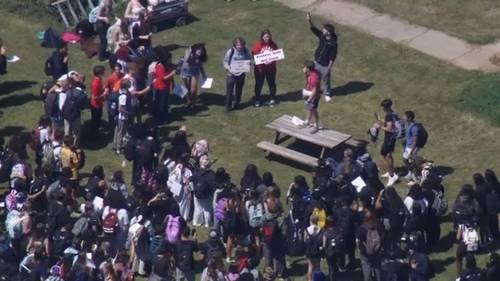 Several schools in Triangle join nationwide push, demanding action against gun violence