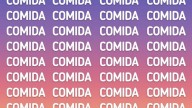 Acertijo visual: eres capaz de encontrar la única palabra diferente en sólo 5 segundos