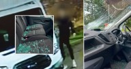 Heartless thug captured smashing vital charity van in second attack in three weeks