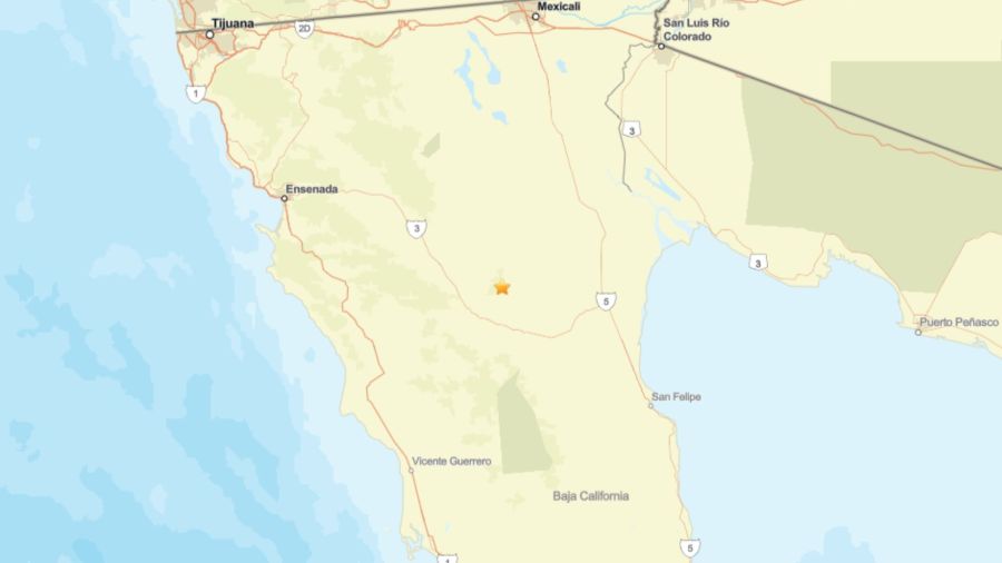 Magnitude 4.2 earthquake shakes Northern Baja California, felt in San Diego County
