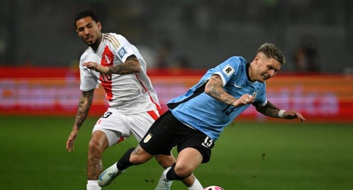 ¿A qué hora juega y dónde ver Uruguay vs. Perú por Eliminatorias Conmebol 2026?