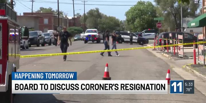 Board of County Commissioners to discuss approval of Pueblo County Coroner’s resignation