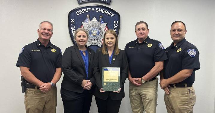 Tammany Sheriff's Office honored for financial reporting