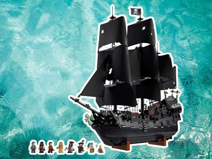 The DisneyStore has the new LEGO Captain Jack Sparrow’s Pirate Ship in stock
