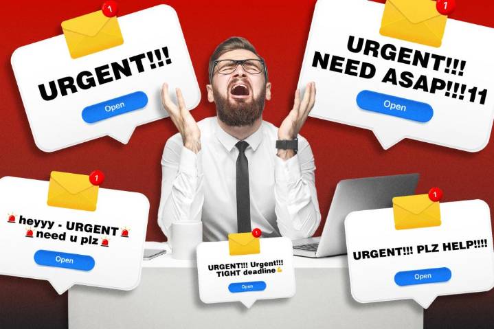 Gen Z workers 'exhausted' by emails flagged as 'urgent'