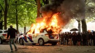 Dutch police use water cannon to disperse anti