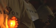 Candlelit vigil for Charlie Kirk held in Washington