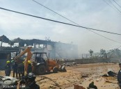 Vea las fotos y videos más impactantes de la explosión en la fábrica de pirotecnia en la zona industrial de San Francisco
