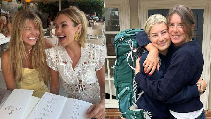 Celebrity back to school photos 2025: Amanda Holden, Jools Oliver & more emotional 'struggles' with kids