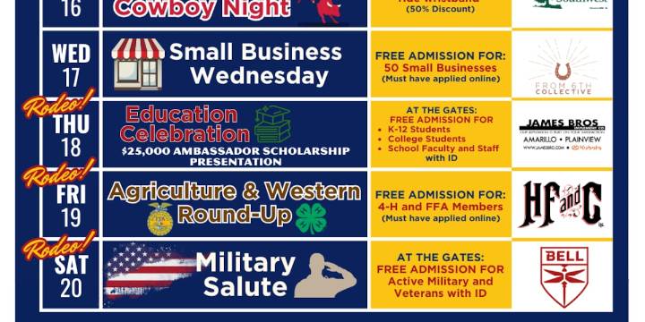 Tickets on sale for 2025 Amarillo Tri-State Fair and Rodeo
