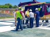 Trasladan a Victoria a niño herido durante balacera en Matamoros