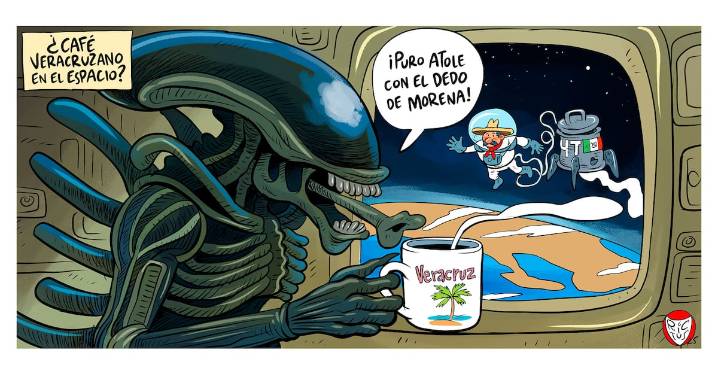 ¿Café veracruzano en el espacio?