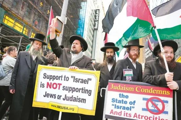 Judíos ortodoxos, en contra de Netanyahu