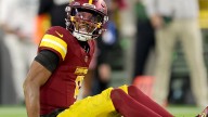 Jayden Daniels injury: Commanders QB 'day-to-day' with knee sprain, coach Dan Quinn hopes for update on Friday