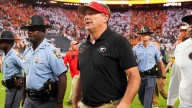Watch Georgia’s Kirby Smart hit Tennessee fans with bizarre tongue celly