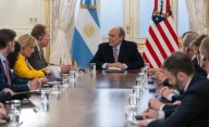 Francos recibió a congresistas de los Estados Unidos y Milei pasó a saludarlos