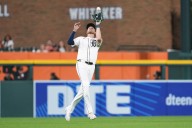 Tigers’ hopes of division-clinching series snuffed out by Guardians in opener