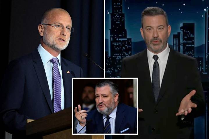 Ted Cruz compares FCC's Brendan Carr to Mafia boss for Jimmy Kimmel attacks