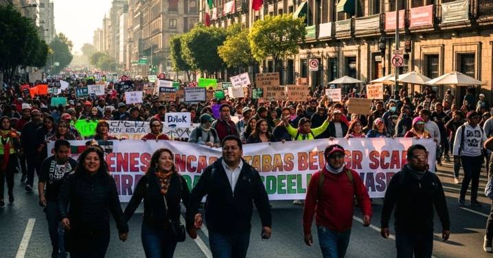 Marchas en CDMX este lunes 8 de septiembre: avenidas afectadas y alternativas viales